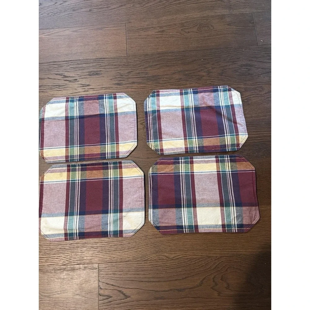 Plaid set fabric